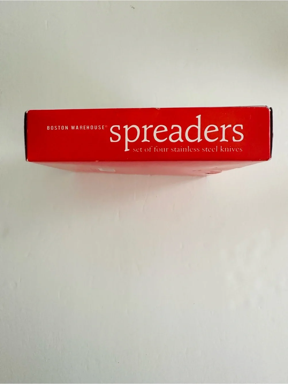 Boston Warehouse Christmas Tags Set of Four Spreaders Set